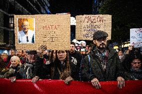 Large Demonstration Against Carlos Mazon - Valencia