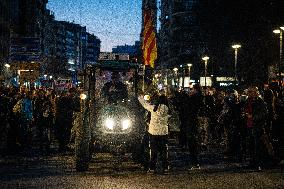 Large Demonstration Against Carlos Mazon - Valencia