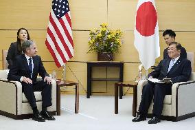 Japan PM Ishiba meets Blinken