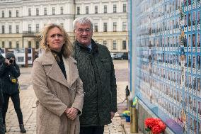 Iceland’s Foreign Minister Thorgerdur Katrin Gunnarsdottir Visits Kyiv