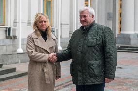 Iceland’s Foreign Minister Thorgerdur Katrin Gunnarsdottir Visits Kyiv