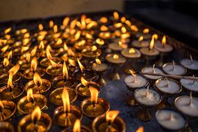 Swayambhunath Stupa In Kathmandu, Nepal