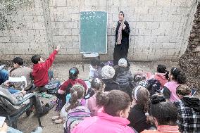 Shelter School In Deir Al-Balah - Gaza