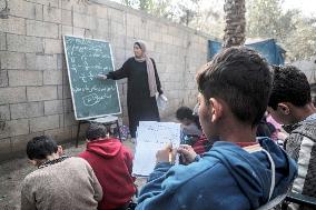 Shelter School In Deir Al-Balah - Gaza