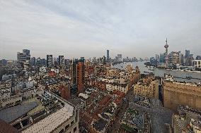 Huangpu River in Shanghai