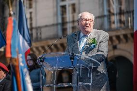 [ARCHIVES] Jean-Marie Le Pen At The Tribute To Joan Of Arc