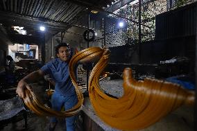 Production Of Molasses In Full Swing As Maghe Sakranti Festival Approach Near In Nepal