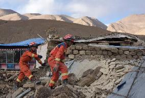 126 dead, 188 injured in Xizang 6.8-magnitude quake - China