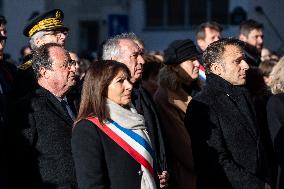 Tribute to the victims of the terrorist attacks of January 2015 - Paris