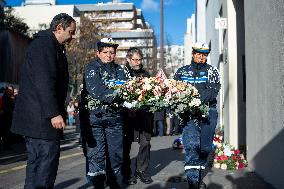 Tribute to the victims of the terrorist attacks of January 2015 - Paris