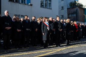 Tribute to the victims of the terrorist attacks of January 2015 - Paris