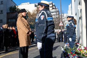 Tribute to the victims of the terrorist attacks of January 2015 - Paris