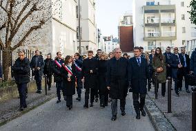 Tribute to the victims of the terrorist attacks of January 2015 - Paris