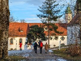 Everyday Life In The Bavarian City Of Bad Toelz