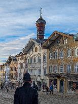 Everyday Life In The Bavarian City Of Bad Toelz