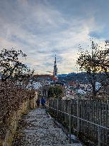 Everyday Life In The Bavarian City Of Bad Toelz