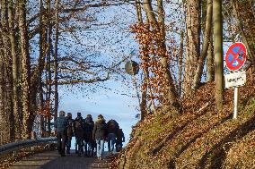 Everyday Life In The Bavarian City Of Bad Toelz