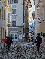 Everyday Life In The Bavarian City Of Bad Toelz