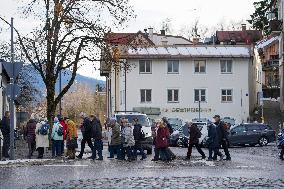 Everyday Life In The Bavarian City Of Bad Toelz