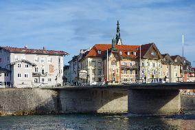 Everyday Life In The Bavarian City Of Bad Toelz