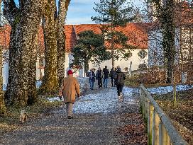 Everyday Life In The Bavarian City Of Bad Toelz