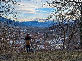 Everyday Life In The Bavarian City Of Bad Toelz