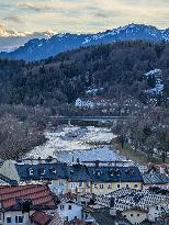 Everyday Life In The Bavarian City Of Bad Toelz