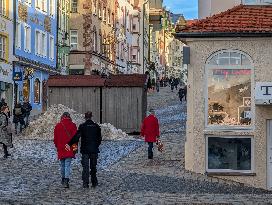 Everyday Life In The Bavarian City Of Bad Toelz