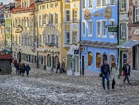 Everyday Life In The Bavarian City Of Bad Toelz