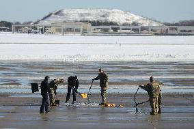 Preparations For Carter Arrival Ceremony