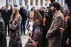 Funeral Ceremony Of Rosita Missoni - Milan