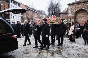 Funeral Ceremony Of Rosita Missoni - Milan