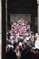 Funeral Ceremony Of Rosita Missoni - Milan