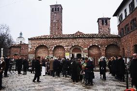 Funeral Ceremony Of Rosita Missoni - Milan