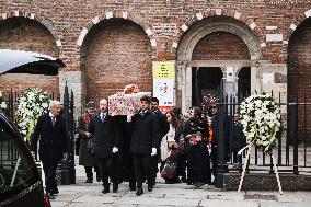 Funeral Ceremony Of Rosita Missoni - Milan