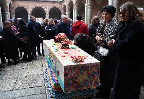 Funeral Ceremony Of Rosita Missoni - Milan