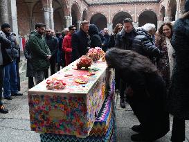 Funeral Ceremony Of Rosita Missoni - Milan