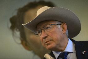 U.S. Ambassador To Mexico, Ken Salazar Press Conference