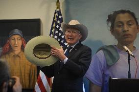 U.S. Ambassador To Mexico, Ken Salazar Press Conference