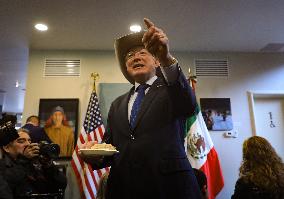 U.S. Ambassador To Mexico, Ken Salazar Press Conference