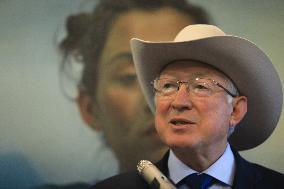 U.S. Ambassador To Mexico, Ken Salazar Press Conference