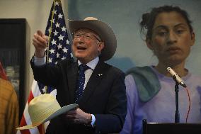 U.S. Ambassador To Mexico, Ken Salazar Press Conference