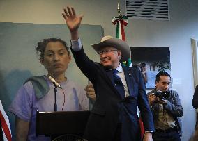 U.S. Ambassador To Mexico, Ken Salazar Press Conference