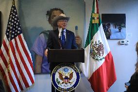 U.S. Ambassador To Mexico, Ken Salazar Press Conference