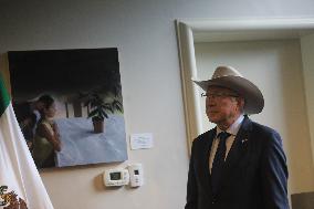 U.S. Ambassador To Mexico, Ken Salazar Press Conference