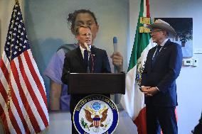 U.S. Ambassador To Mexico, Ken Salazar Press Conference