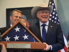 U.S. Ambassador To Mexico, Ken Salazar Press Conference