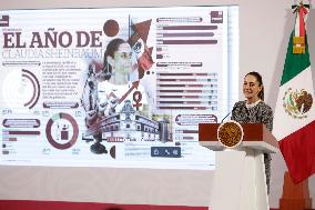 Mexican President Claudia Sheinbaum  News Conference