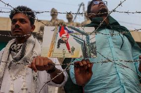 Protest In Dhaka.