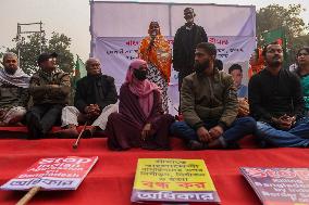 Protest In Dhaka.